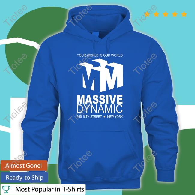 Official Your World Is Our World Massive Dynamic Tee Shirt