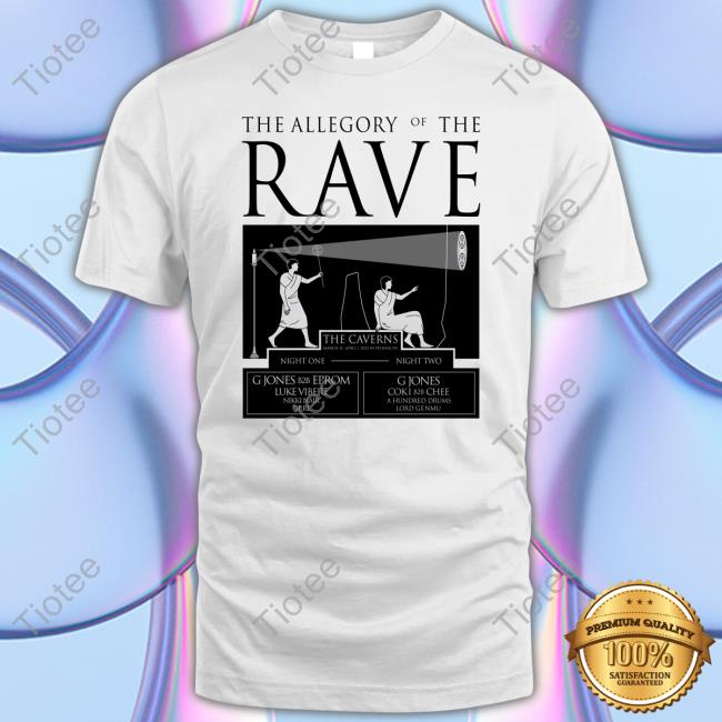 Official G Jones Merch The Allegory of the Rave Tee Shirt