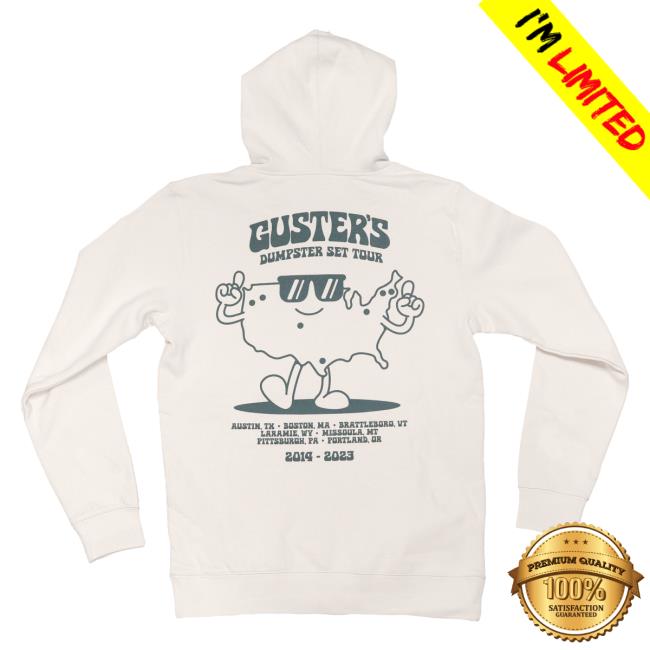 Official Guster Merch Store Shop Guster Dumpster Tour Pull Over Hoodie Official Guster Merch Store Shop Guster Dumpster Tour Attractive Hoodie
