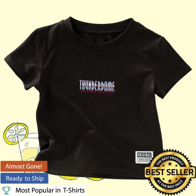 Thunderdome Original Short Top Shirt Thunderdome Merch Store Shop