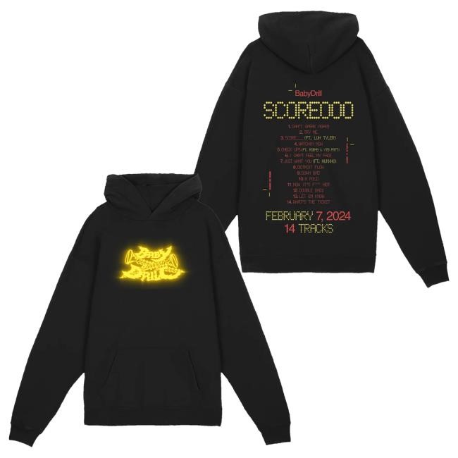 Official Baby Drill Merch Baby Drill ScoreGod Hoody
