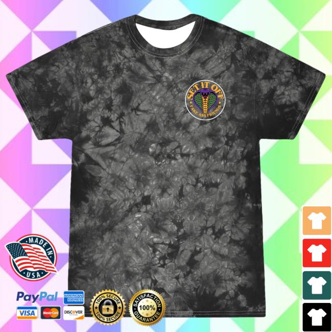 Official Set It Off Merch Shop Tie Dye Snake Tee