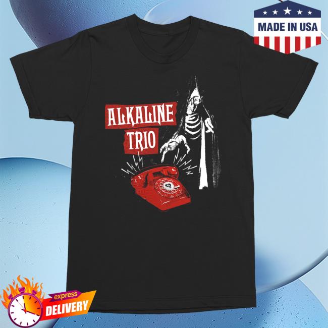 Official Kings Road Merch Store Alkaline Trio Alkaline Trio Call Me Shirt 2024 (Black) AlkalineTrio Kings Road Shop
