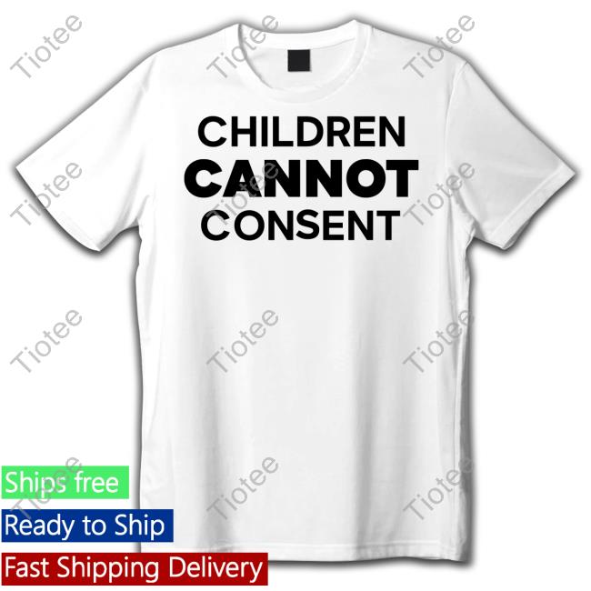 Official Gays Against Groomers Children Cannot Consent Shirt