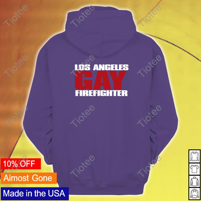 Los Angeles Gay Firefighter Tee Shirt