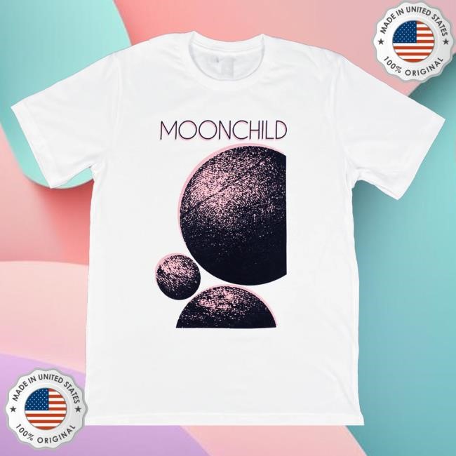 Official Hello Merch Moonchild Reflections White Tshirt HelloMerch