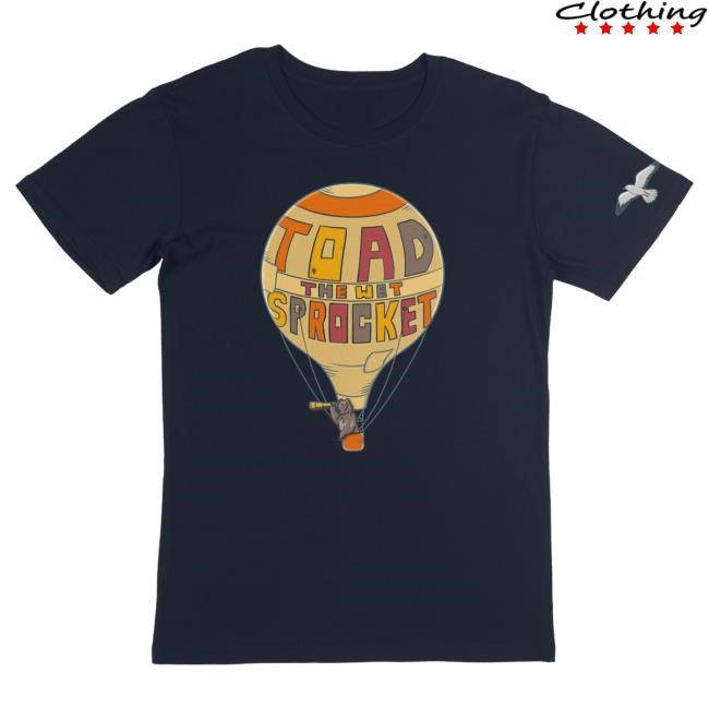 Official Toad The Wet Sprocket Hot Air Balloon Bear Shirt New
