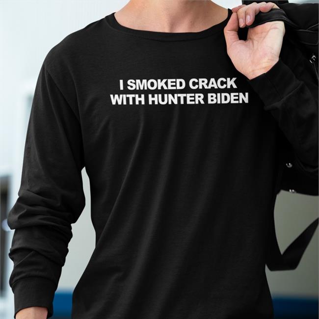 I Smoked Crack With Hunter Biden Tank top