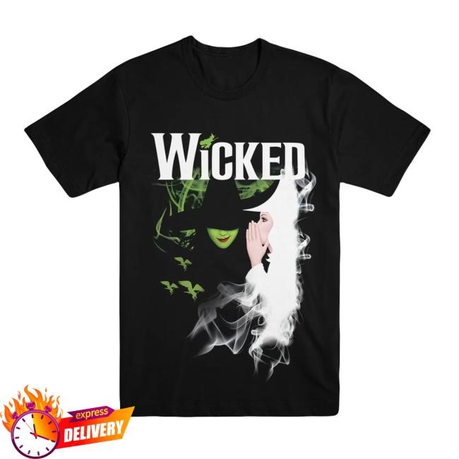 Wicked Smoke Keyart S/S Tee Wicked the Musical Shop