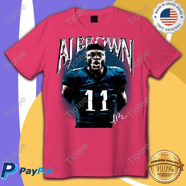 Quez Watkins AJ Brown Shirt Dave Zangaro