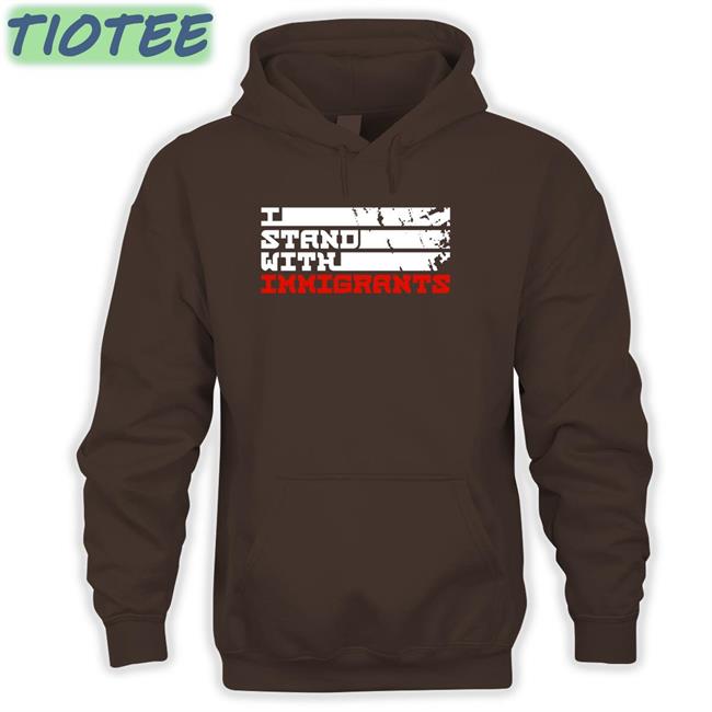Allen Orr Jr. Esq I Stand With Immigrants T Shirt Ameshia Cross