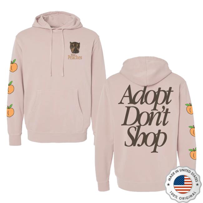 Official Barstool Sports Merch Store Miss Peaches Adopt Don’T Shop Crewneck Barstool Sports Apparel Clothing Shop Barstoolsports
