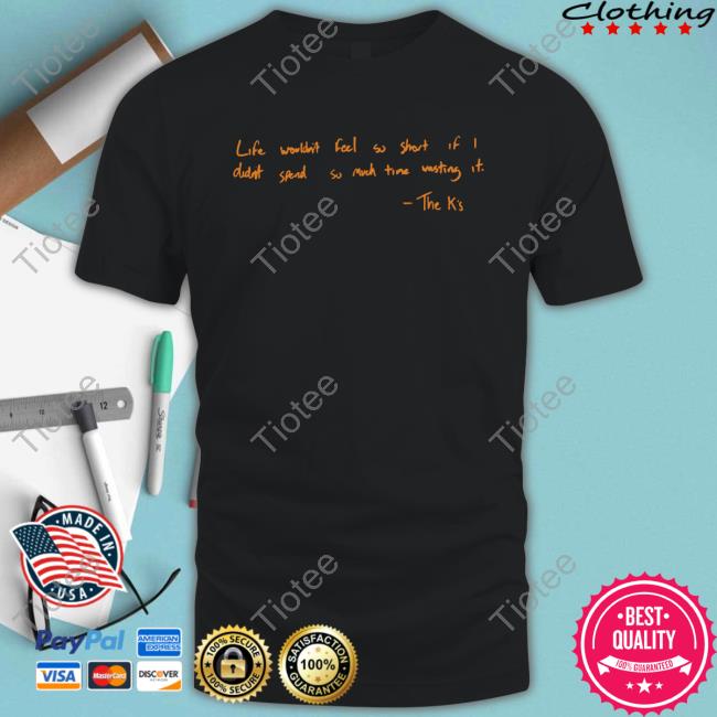 Official Handwritten Lyric Stacked Tee