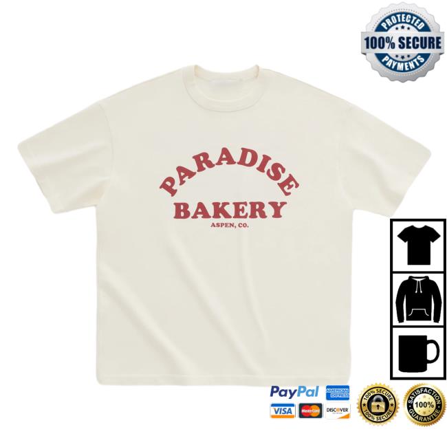 Official Madhappy Merch Paradise Bakery Aspen Co T-Shirt