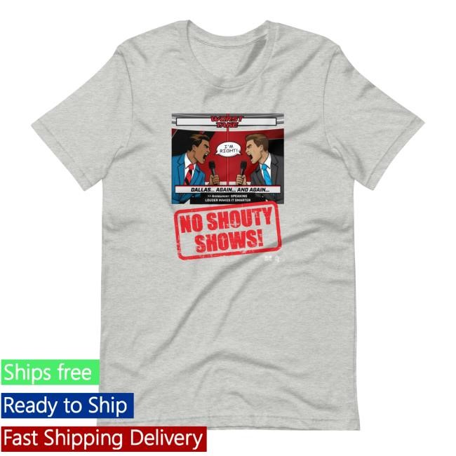 Steve N Sam No Shouty Shows Graphic T Shirt