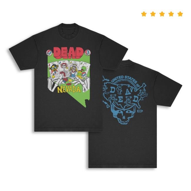 Official Grateful Dead Store Merch Nevada Pt. II United States Of Dead Tee | Grateful Dead