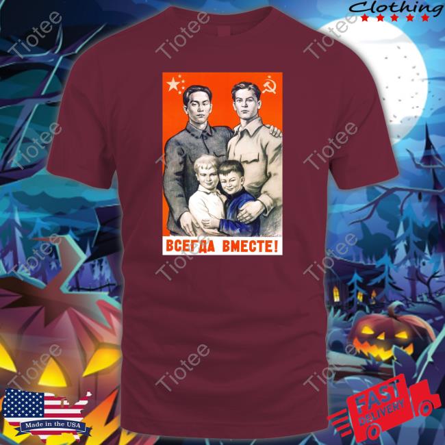 Soviet Visuals Always Together Long Sleeve T-Shirt