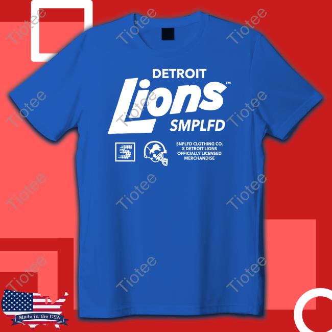 Detroit Lions SMPLFD Shirt