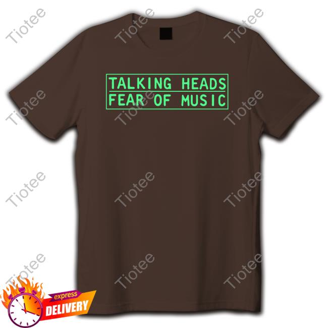 Talking Heads Fear Of Music Hoodie