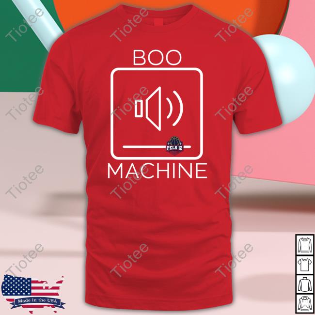 Boo Machine Red Tee Shirt