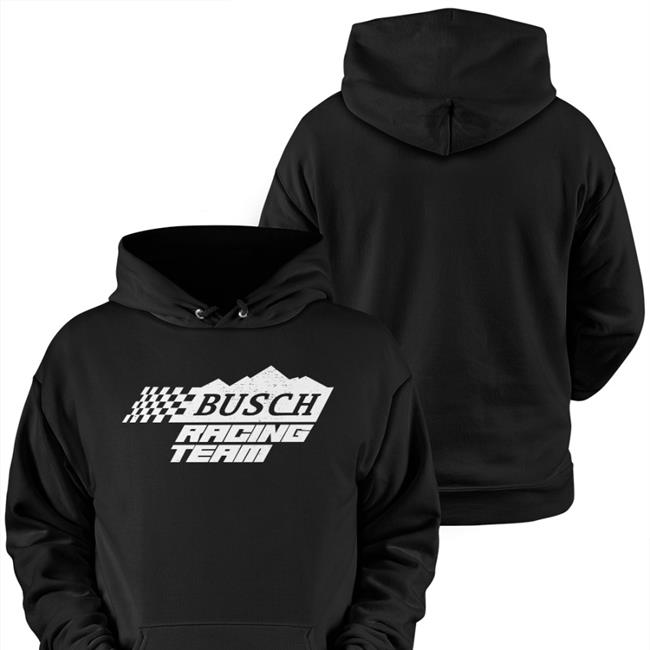 Busch Racing Team Tee Shirt Busch & Busch Light Merchandise