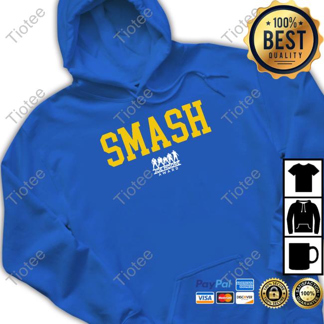 Michigan Football 2022 Joe Moore Award Winner Smash Tee Gomym