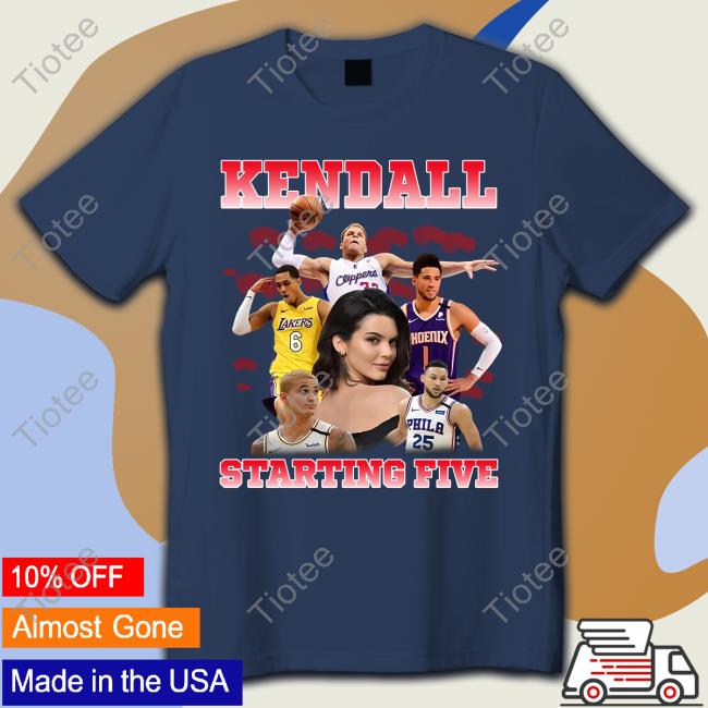 Official Kim Kardashian Kendall Starting Five T-Shirt Kendall Jenner