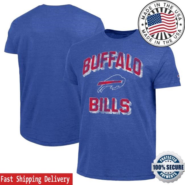 Fanatics Buffalo Bills Champion Tri-Blend Tee Everyday Buffalo Bills Tri-Blend Tee at Fanatics