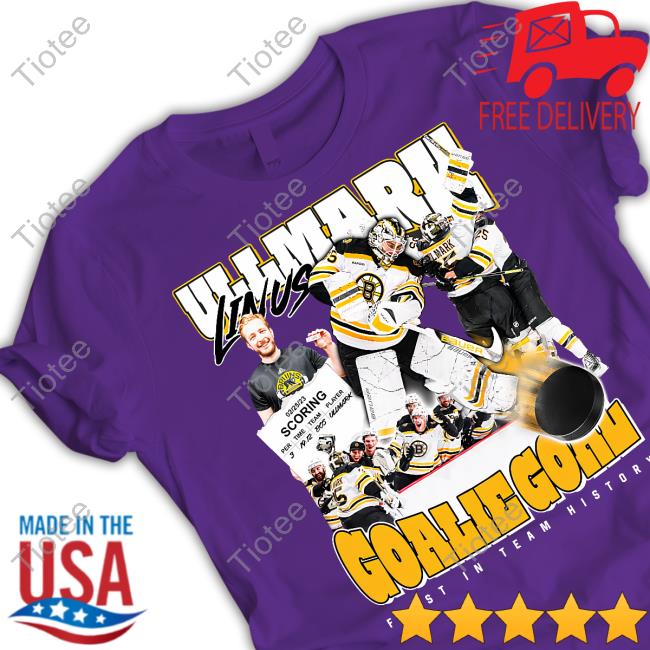 Ullmark Linus Goalie Goal T Shirt