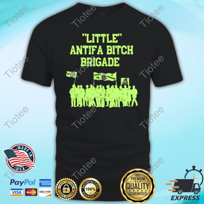 Official Olive And York Little Antifa Bitch Brigade Charity Tee