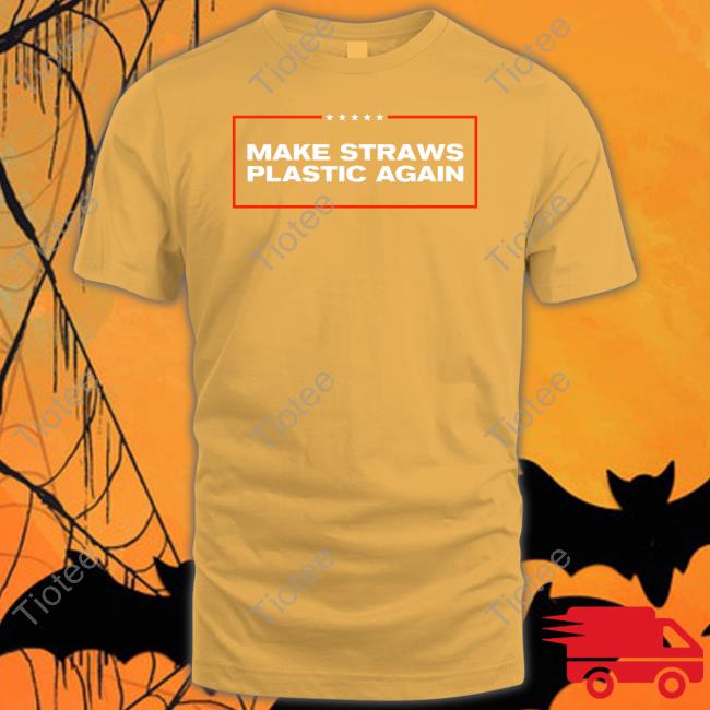 Make Straws Plastic Again Hoodied Sweatshirt