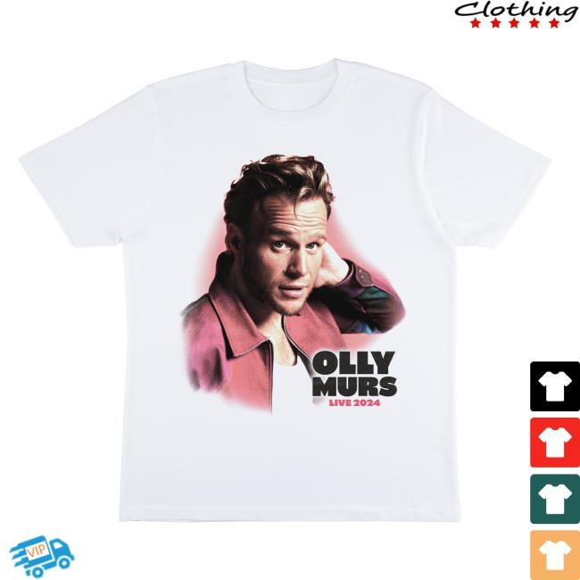 Olly Murs Live 2024 Short Sleeve TShirt - Olly Murs | Official Merch