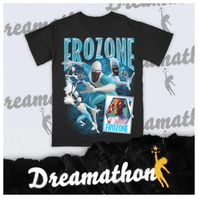 Official Dreamathon Merch Frozone Dreams Top Shirt