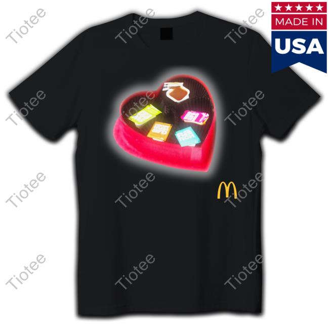Official The Cardi B & Offset Meal Merch Sauce In My Heart Mcdonald's Tee