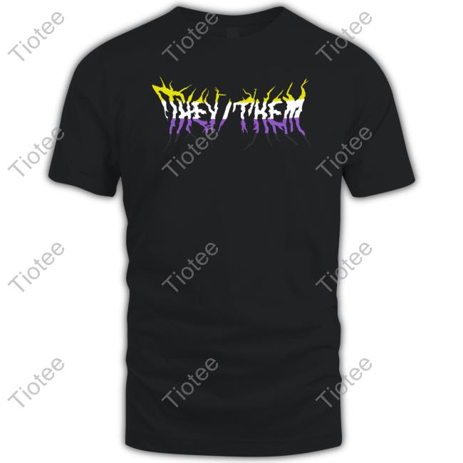 They/Them Metal Sweatshirt