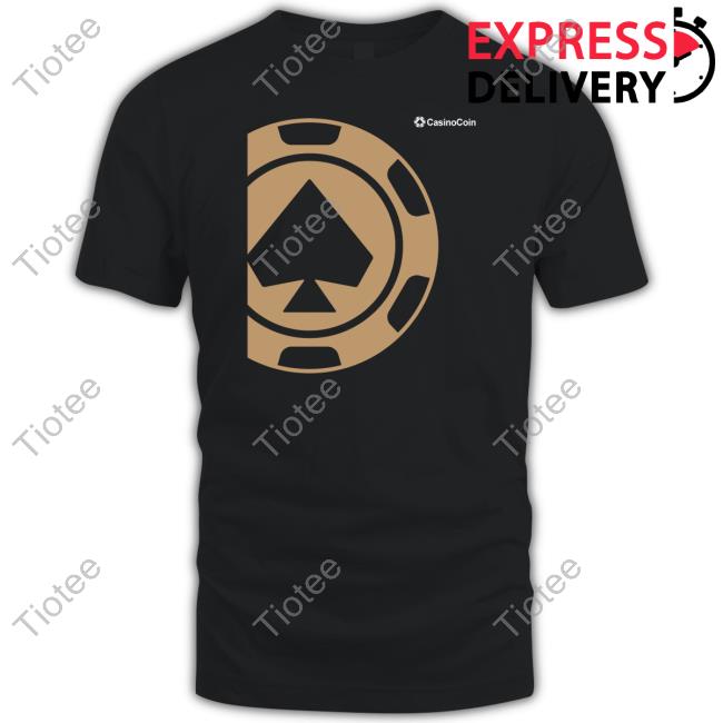 Casinocoin Gold Tee Shirt