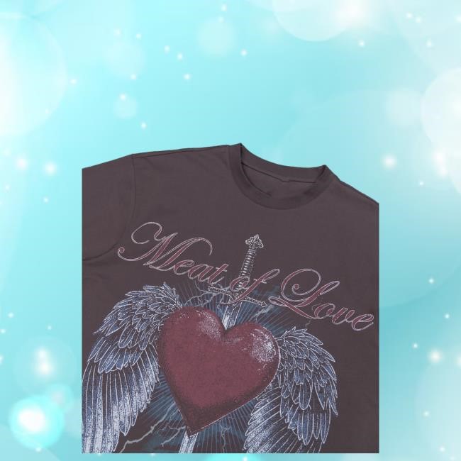 Official Meatcanyon Merch Store Meat of Love Vintage Tour Tee Meat Canyon