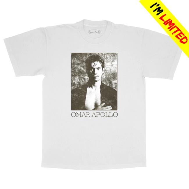 Omar Apollo Vintage Shirt White