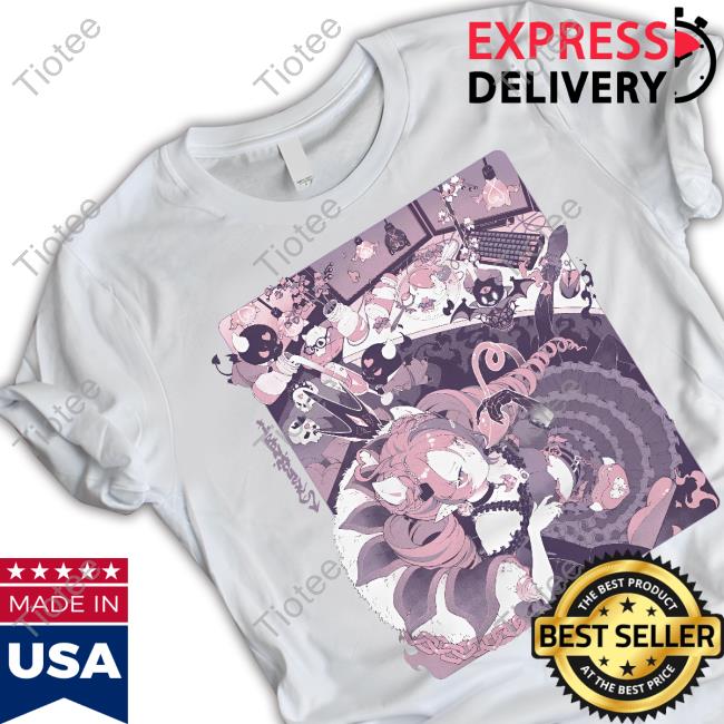Official Vshojo Paperlarva X Ironmouse T-Shirt