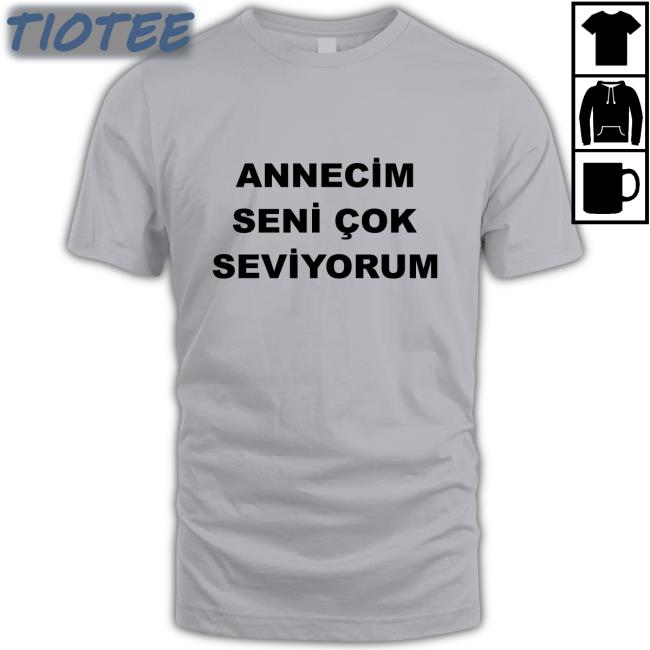 Annecim Seni Cok Seviyorum T-Shirt Arda Guler Sporx