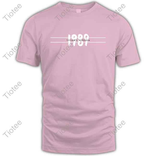 Taylor Swift Merch Pink 1989 Taylor's Version Tee