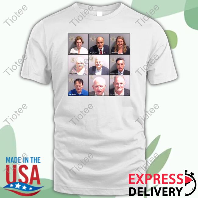 Trump Lackey Mugshot T-Shirt Sidney Powell Rudy Giuliani Jenna Ellis