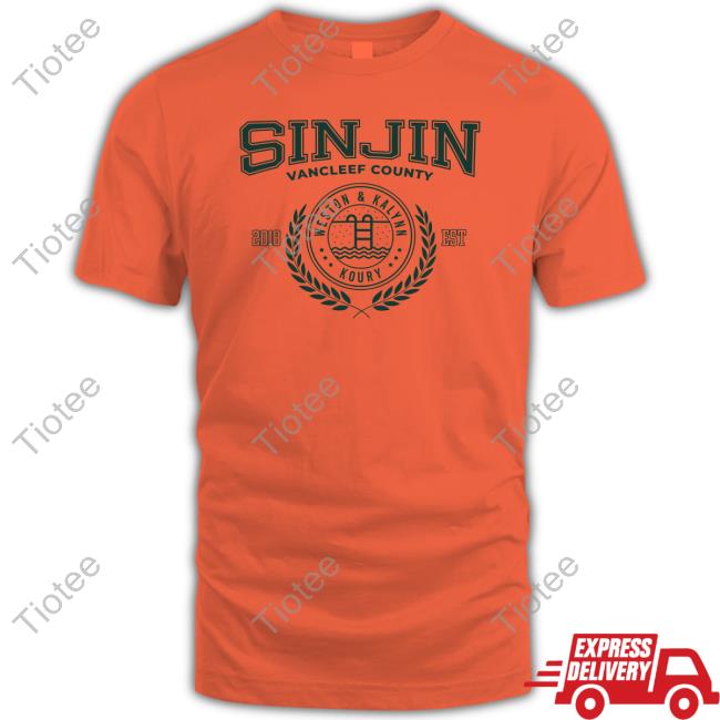 Weston Wes10 Sinjin Vancleef County Weston And Kalynn Koury 2018 Est New Shirt
