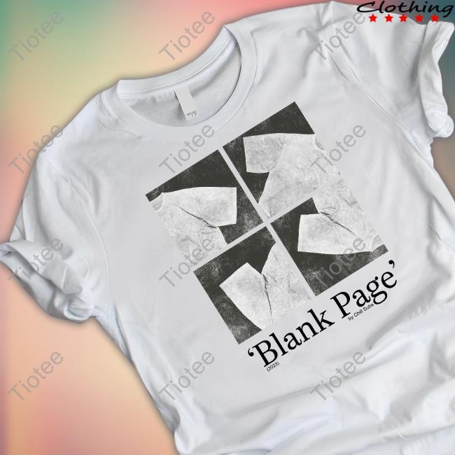 Official Blank Page By Chill Subs 2023 Shirts