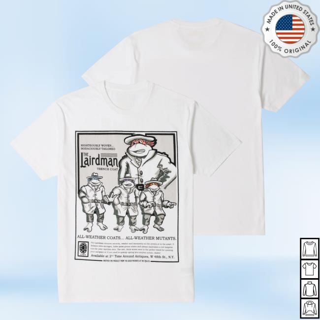Official Teenage Mutant Ninja Turtles The Lairdman Tee