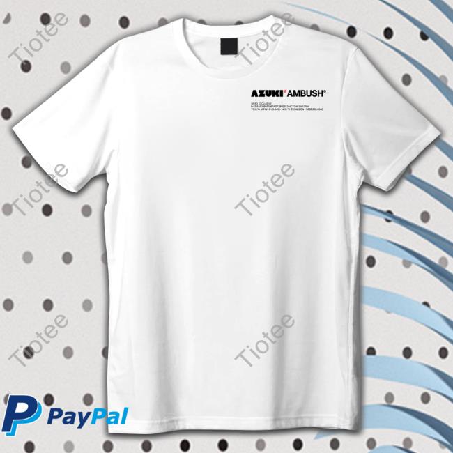 Azuki X Ambush Hoodie Tee Shirt Azuki Merch