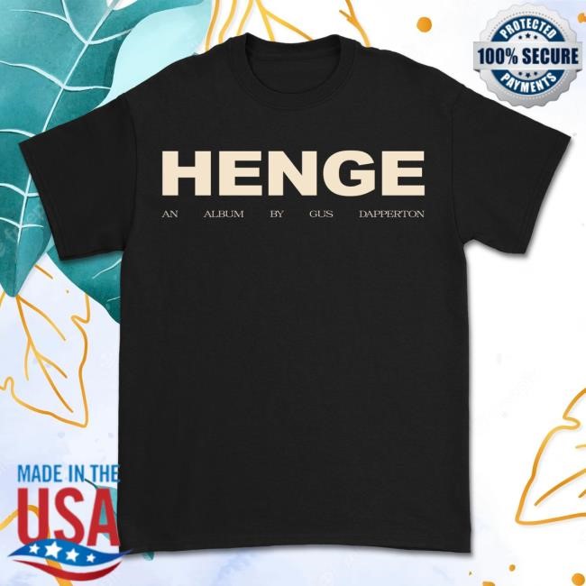 Gus Dapperton Henge S/S Tee Gus Dapperton Merch Shop