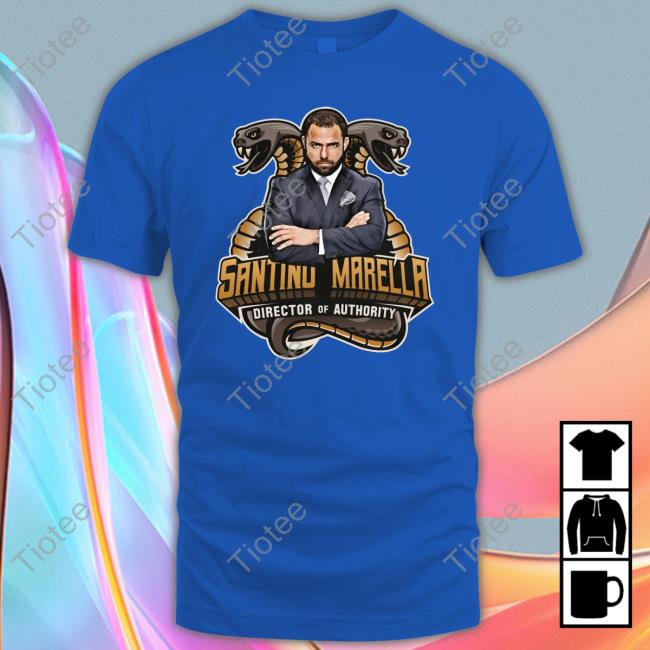 Santino Marella Director Of Authority Hooded Sweatshirt