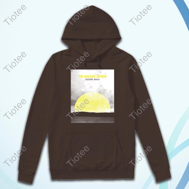 Official The Gaslight Anthem Merch The Gaslight Anthem History Books Hoodie Merchcentral