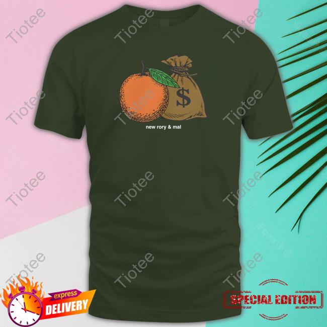 New Rory & Mal Merch Orange & Moneybag Long Sleeve Shirt Newrorynmal